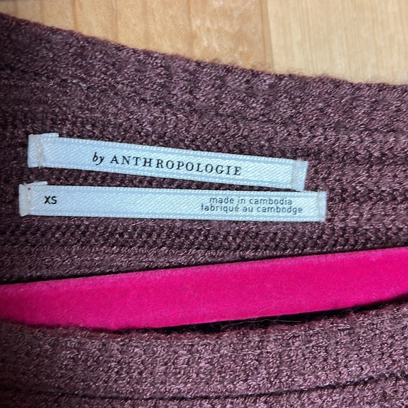 ANTHROPOLOGIE Asymmetrical Crop Sweater - Picture 13 of 14